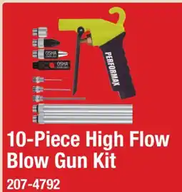 Menards 10-Piece High Flow Blow Gun Kit offer