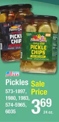 Menards Pickles offer
