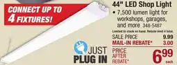 Menards 44 LED Shop Light offer
