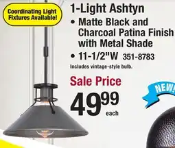 Menards 1-Light Ashtyn offer