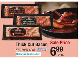 Menards Thick Cut Bacon offer