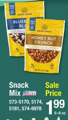 Menards Snack Mix offer