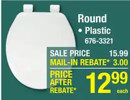 Menards Round offer