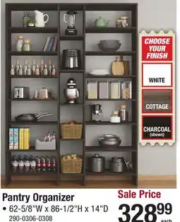 Menards Pantry Organizer offer