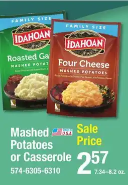 Menards Mashed Potatoes or Casserole offer