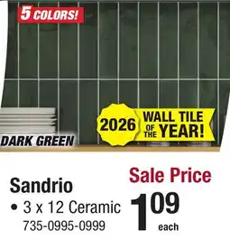 Menards Sandrio offer