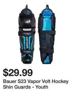 Dick's Sporting Goods Bauer S23 Vapor Volt Hockey Shin Guards - Youth offer