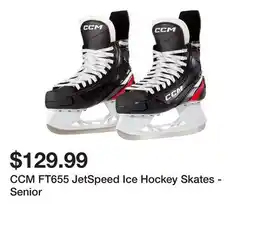Dick's Sporting Goods CCM FT655 JetSpeed Ice Hockey Skates - Senior offer