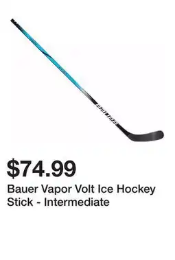 Dick's Sporting Goods Bauer Vapor Volt Ice Hockey Stick - Intermediate offer