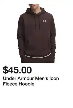 Dick's Sporting Goods Under Armour Men's Icon Fleece Hoodie offer