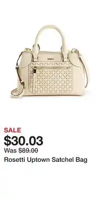 Kohl's Rosetti Uptown Satchel Bag offer