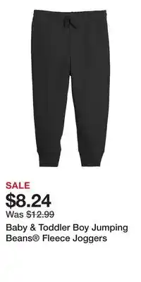Kohl's Baby & Toddler Boy Jumping Beans Fleece Joggers offer