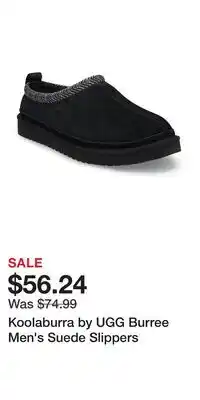 Kohl's Koolaburra by UGG Burree Men's Suede Slippers offer