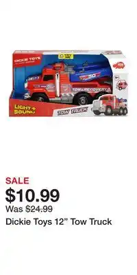 Kohl's Dickie Toys 12 Tow Truck offer