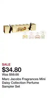 Kohl's Marc Jacobs Fragrances Mini Daisy Collection Perfume Sampler Set offer