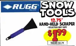 Ollie's 12.75 HAND-HELD SCRAPER offer