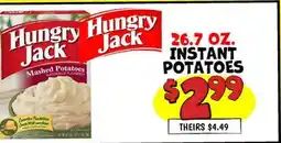 Ollie's INSTANT POTATOES offer