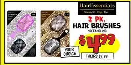 Ollie's HAIR BRUSHES offer