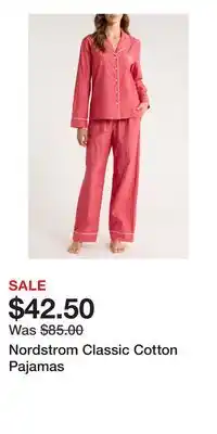 Nordstrom Nordstrom Classic Cotton Pajamas offer