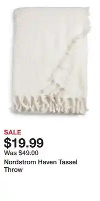 Nordstrom Nordstrom Haven Tassel Throw offer