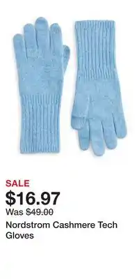 Nordstrom Nordstrom Cashmere Tech Gloves offer