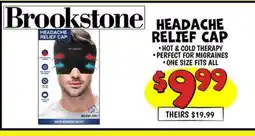 Ollie's Brookstone HEADACHE RELIEF CAP offer
