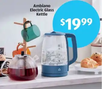 Ambiano Electric Glass Kettle