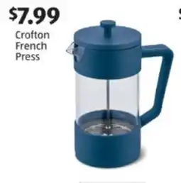 Aldi Crofton French Press offer