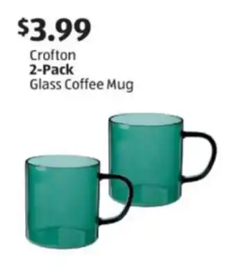 Crofton Glass Coffee Mug