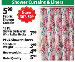 Ocean State Job Lot Shower Curtains & Liners offer