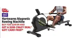 Ocean State Job Lot Hartwares Magnetic Rowing Machine offer