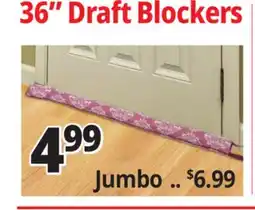 Ocean State Job Lot Draft Blockers offer