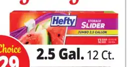 Ocean State Job Lot Hefty 2.5 Gal. Storage Bags offer