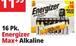 Ocean State Job Lot 16 Pk. Energizer Max+ Alkaline offer