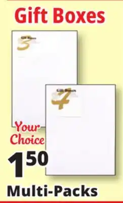 Ocean State Job Lot Multi-Packs Gift Boxes offer