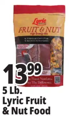 Ocean State Job Lot Lyric Fruit and Nut High Energy Wild Bird Food Mix 5 lbs offer