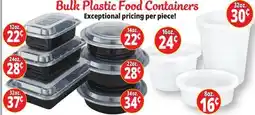 Ocean State Job Lot Plastic Food Containers offer