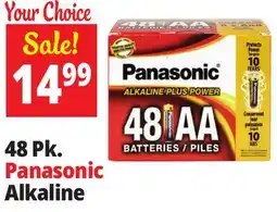 Ocean State Job Lot 48 Pk. Panasonic Alkaline offer