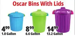 Ocean State Job Lot Oscar Bins With Lids offer