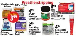 Ocean State Job Lot Weatherstripping offer