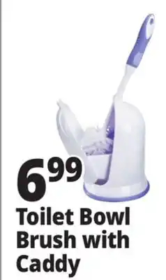 Ocean State Job Lot Gleam Toilet Bowl Under Rim Brush and Caddy offer