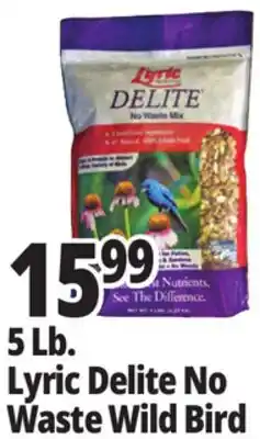 Ocean State Job Lot 5 Lb. Lyric Delite No Waste Wild Bird offer