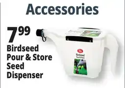 Ocean State Job Lot Birdseed Pour & Store Dispenser offer