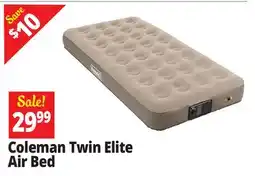 Ocean State Job Lot Coleman Twin Sized Air Bed with Built In 4D Pump offer