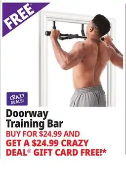 Ocean State Job Lot Doorway Training Bar offer