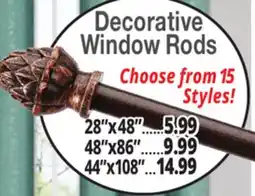 Ocean State Job Lot Drap Rods offer