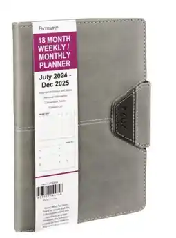 Ocean State Job Lot 2025/2026 18 Month Student Planners With Clasp offer