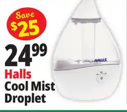 Ocean State Job Lot Halls Cool Mist Droplet Humidifiers offer
