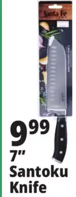 Ocean State Job Lot Santa Fe Professional Grade 7-Inch Santoku Knife offer