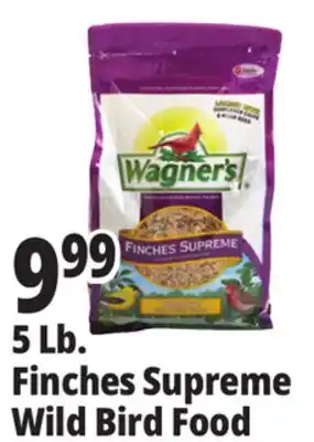 Ocean State Job Lot Wagner's Finches Supreme Premium Wild Bird Food 5 lbs offer